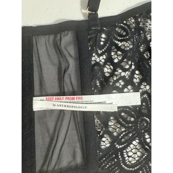 By Anthropologie Size L The Giselle Lace Bustier Intimates Feminine Romantic - Picture 3 of 6